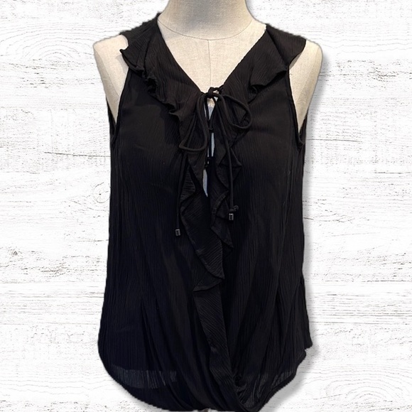 Ella Moss Tops - { Ella Moss } - Sleeveless Ruffle Top